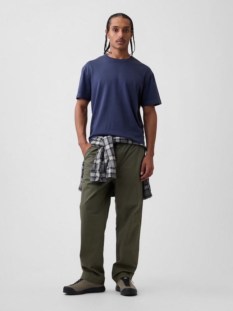 Gap Green Poplin '90s Loose Trousers - Image 2 of 2