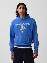Gap Blue Italy FIFA WORLD CUP™ Vintage Soft Oversized Hoodie - Image 1 of 4