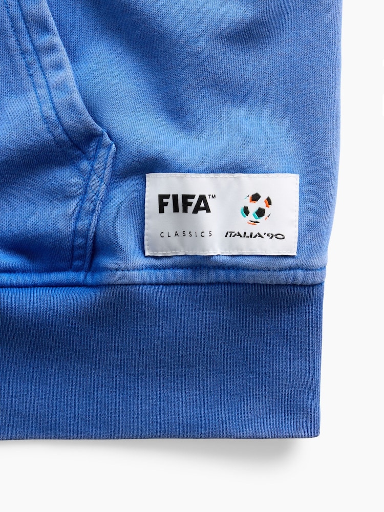 Gap Blue Italy FIFA WORLD CUP™ Vintage Soft Oversized Hoodie - Image 4 of 4 Gap Blue Italy FIFA WORLD CUP™ Vintage Soft Oversized Hoodie - Image 4 of 4