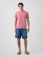 Gap Pink Everyday Soft Gap Mini Logo T-Shirt - Image 3 of 4