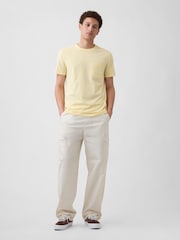 Gap Yellow Everyday Soft Pocket Short Sleeve T-Shirt - Image 3 of 5