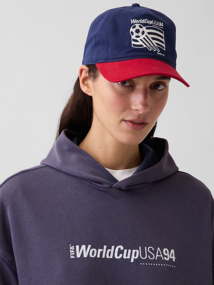 Gap Blue/Red USA FIFA WORLD CUP™ Baseball Cap - Image 5 of 5 Gap Blue/Red USA FIFA WORLD CUP™ Baseball Cap - Image 5 of 5