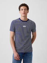 Dungi bleumarin - Gap Everyday Soft Mini Logo Short Sleeve T-Shirt - Imaginea 1 din 4