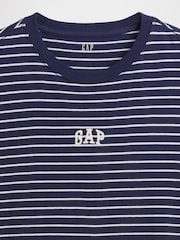 Dungi bleumarin - Gap Everyday Soft Mini Logo Short Sleeve T-Shirt - Imaginea 4 din 4