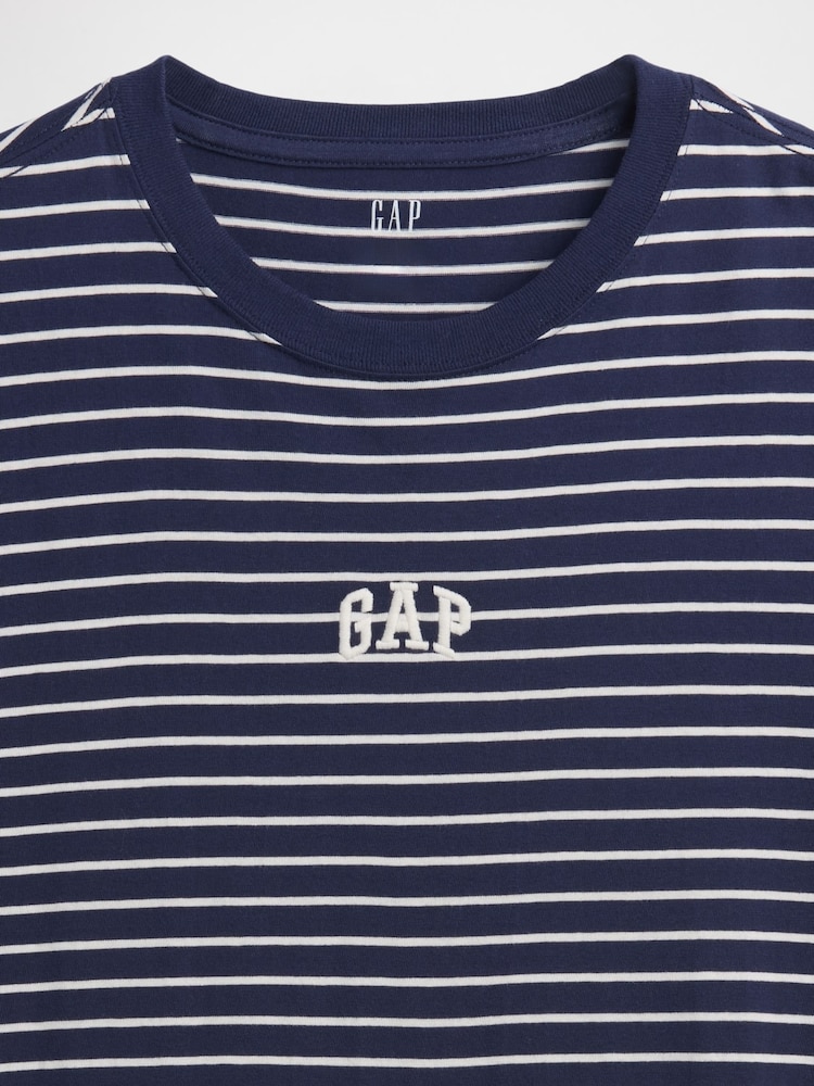 Dungi bleumarin - Gap Everyday Soft Mini Logo Short Sleeve T-Shirt - Imaginea 4 din 4