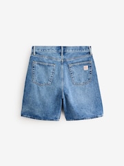 Gap Medium Wash Loose Denim Shorts - Image 2 of 5