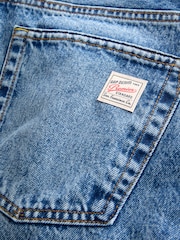 Gap Medium Wash Loose Denim Shorts - Image 5 of 5