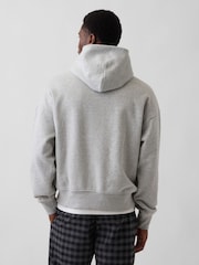 Pelēks - Gap VintageSoft NAP Logo Hoodie - Attēls 2 no 6