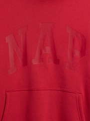 Gap Red VintageSoft NAP Logo Hoodie - Image 4 of 4