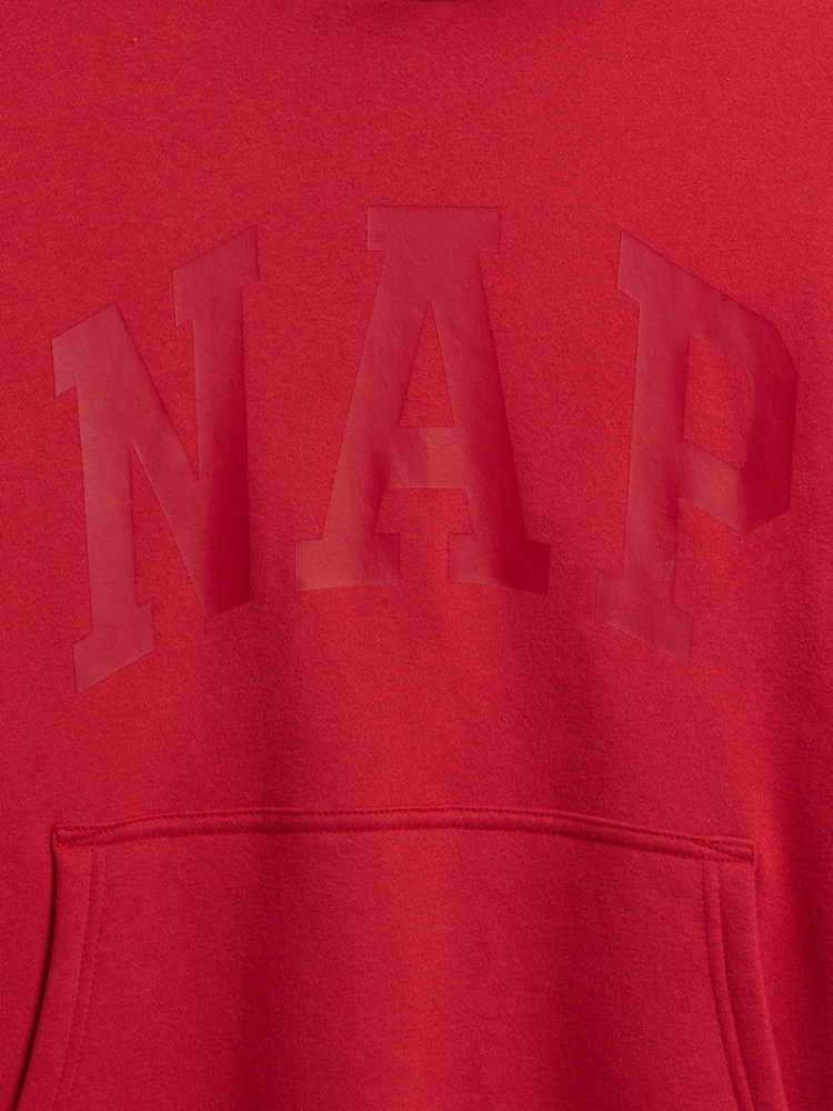 Gap Red VintageSoft NAP Logo Hoodie - Image 4 of 4