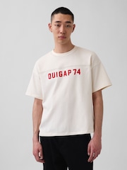 Gap x Heavyweight Boxy Logo Short Sleeve T-Shirt - Imagen 1 de 5
