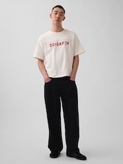 Gap x Heavyweight Boxy Logo Short Sleeve T-Shirt - Imagen 3 de 5