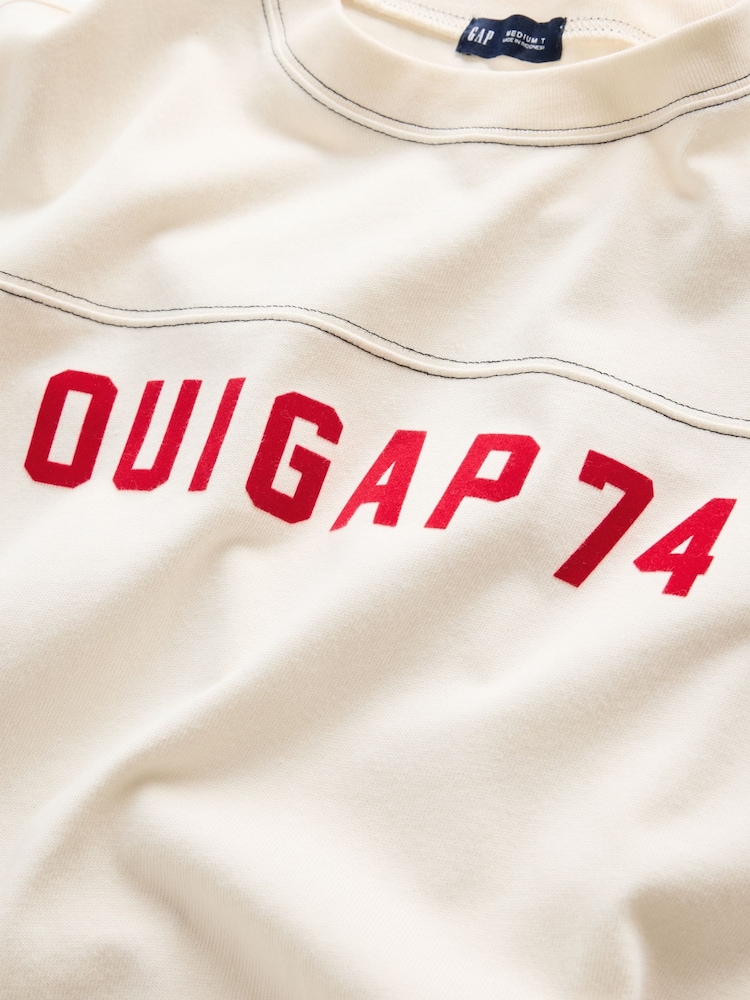 Gap x Heavyweight Boxy Logo Short Sleeve T-Shirt - Imagen 5 de 5
