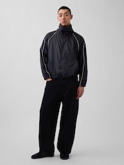 Gap x OuiGap Black Packable Track Jacket - Image 3 of 5