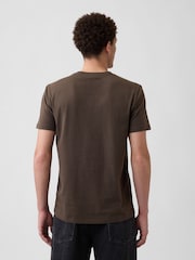 Gap Brown Everyday Soft Crew Neck Short Sleeve T-Shirt - Image 2 of 5