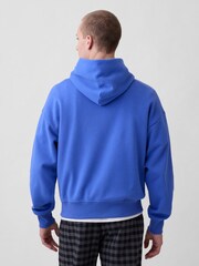 Zils - Gap VintageSoft NAP Logo Hoodie - Attēls 2 no 6