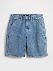 Lavado medio - Gap 9 inch Denim Carpenter Shorts - Imagen 6 de 6
