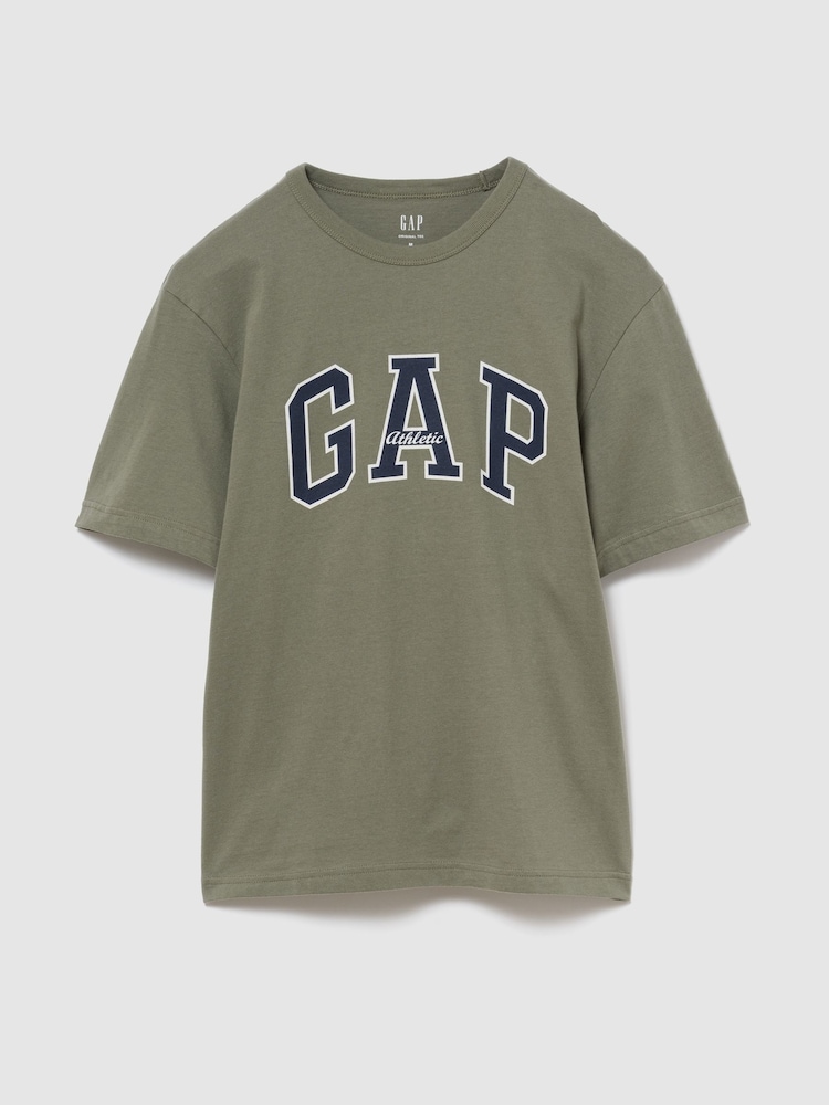 Gap Green Arch Logo Short Sleeve T-Shirt - Image 1 of 2