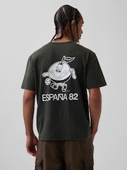 Gap Black Spain FIFA WORLD CUP™ Relaxed Graphic Short Sleeve T-Shirt - Image 2 of 5