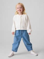 Gap Brannan Bear Pocket Pull-On Barrel Jeans (6mths-5yrs) - Imagen 1 de 4