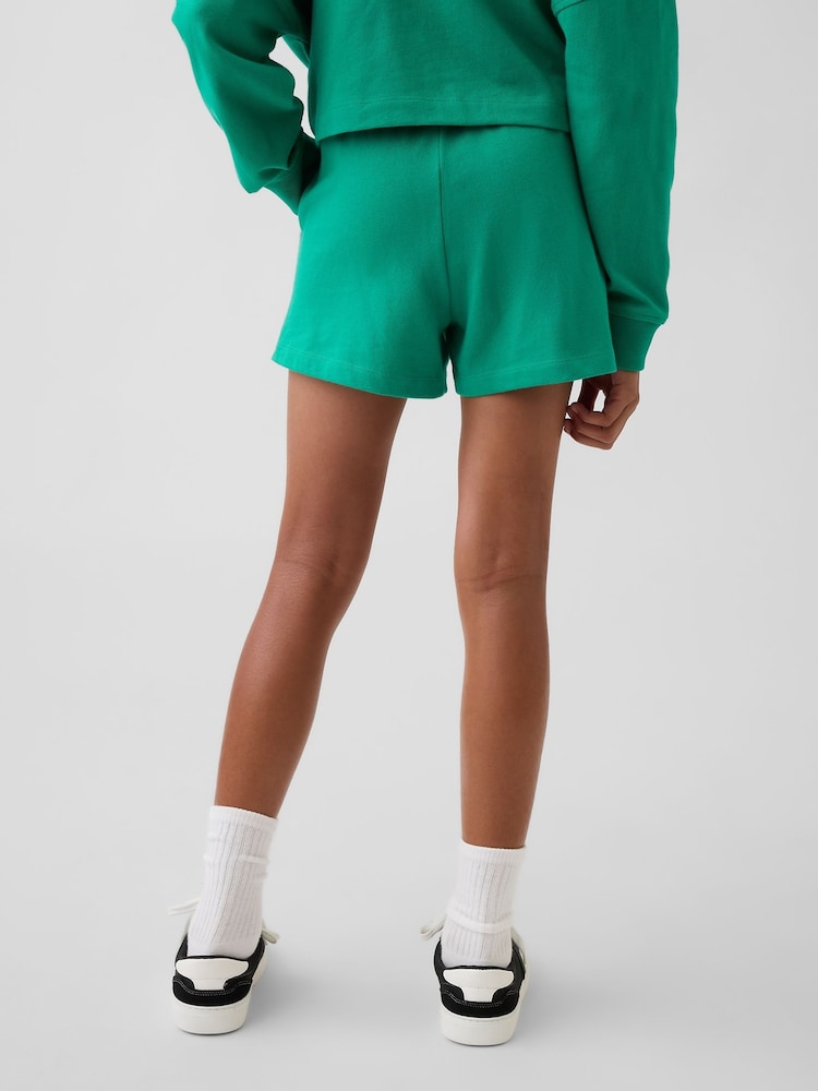 Gap Green Relaxed Easy Shorts (4-13yrs) - Image 2 of 6 Gap Green Relaxed Easy Shorts (4-13yrs) - Image 2 of 6