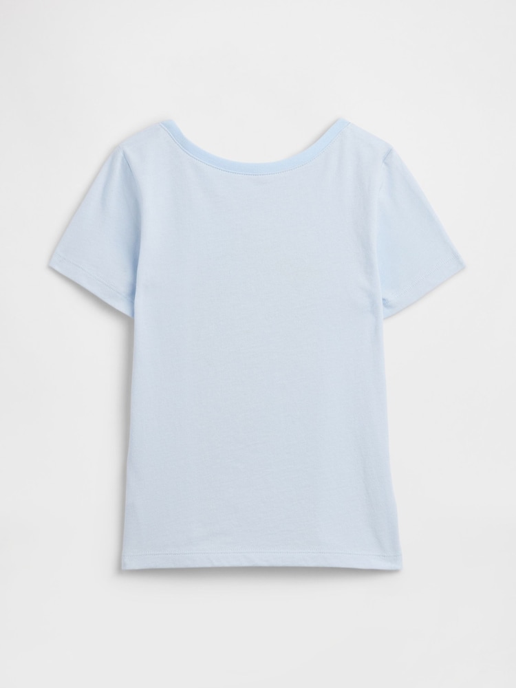 Gap Blue Graphic Short Sleeve T-Shirt (6mths-5yrs) - Image 2 of 3 Gap Blue Graphic Short Sleeve T-Shirt (6mths-5yrs) - Image 2 of 3