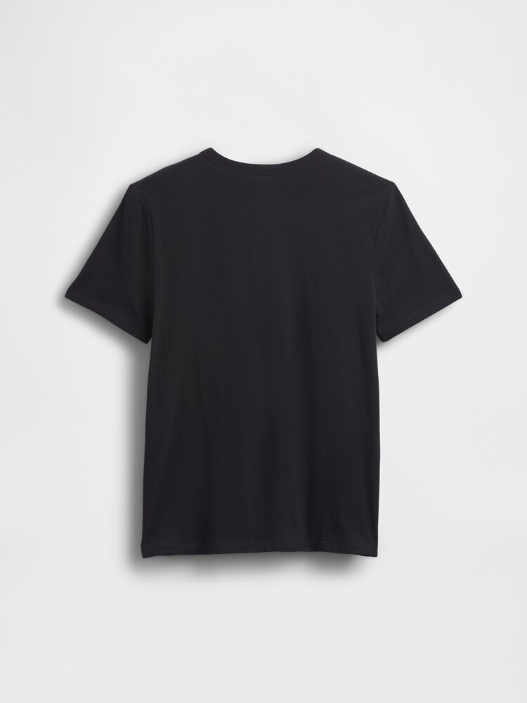 Gap Black Rocket Graphic Short Sleeve T-Shirt (4-13yrs) - Image 2 of 3