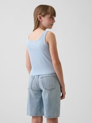 Azul - Gap Pointelle Vest (4-13yrs) - Imagen 2 de 4
