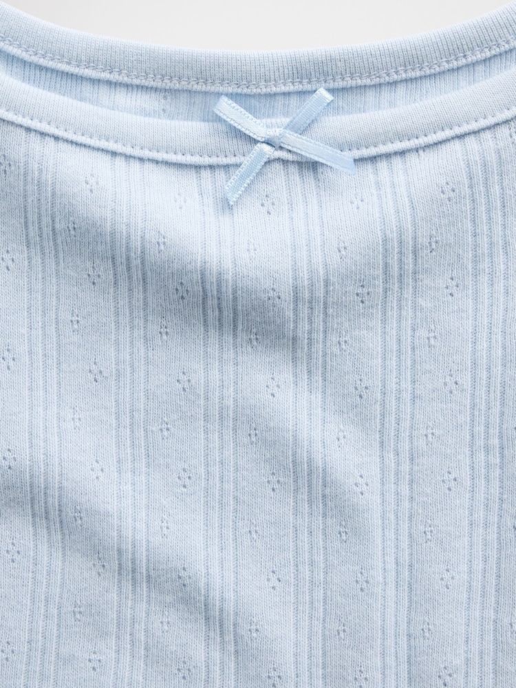 Azul - Gap Pointelle Vest (4-13yrs) - Imagen 4 de 4