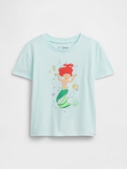 Blå Ariel - Gap Disney Graphic T-shirt (6mdr.-5år) - Billede 1 af 3