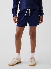 Gap Navy Blue Relaxed Easy Shorts (4-13yrs) - Image 1 of 6