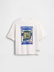Gap White France FIFA WORLD CUP™ Graphic Short Sleeve T-Shirt (4-13yrs) - Image 1 of 2