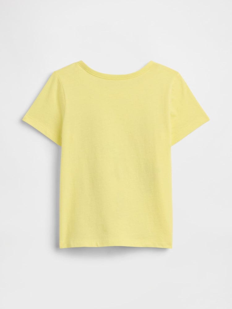 Gap Yellow Beach Bears Graphic Short Sleeve T-Shirt (6mths-5yrs) - Image 2 of 3 Gap Yellow Beach Bears Graphic Short Sleeve T-Shirt (6mths-5yrs) - Image 2 of 3
