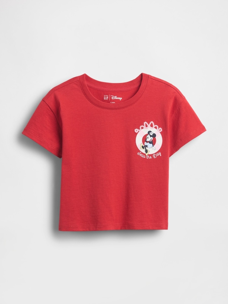 Minnie Mouse™ rouge - T-shirt Gap graphique à manches courtes (6mois5ans) - Image 2 de 7