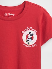 Minnie Mouse™ rouge - T-shirt Gap graphique à manches courtes (6mois5ans) - Image 4 de 7
