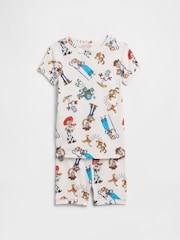 Gap White Disney Toy Story Cotton Pyjamas Set (6mths-5yrs) - Image 1 of 3