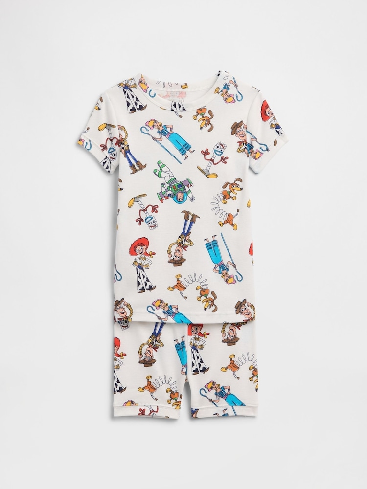 Gap White Disney Toy Story Cotton Pyjamas Set (6mths-5yrs) - Image 1 of 3
