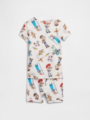 Gap White Disney Toy Story Cotton Pyjamas Set (6mths-5yrs) - Image 2 of 3