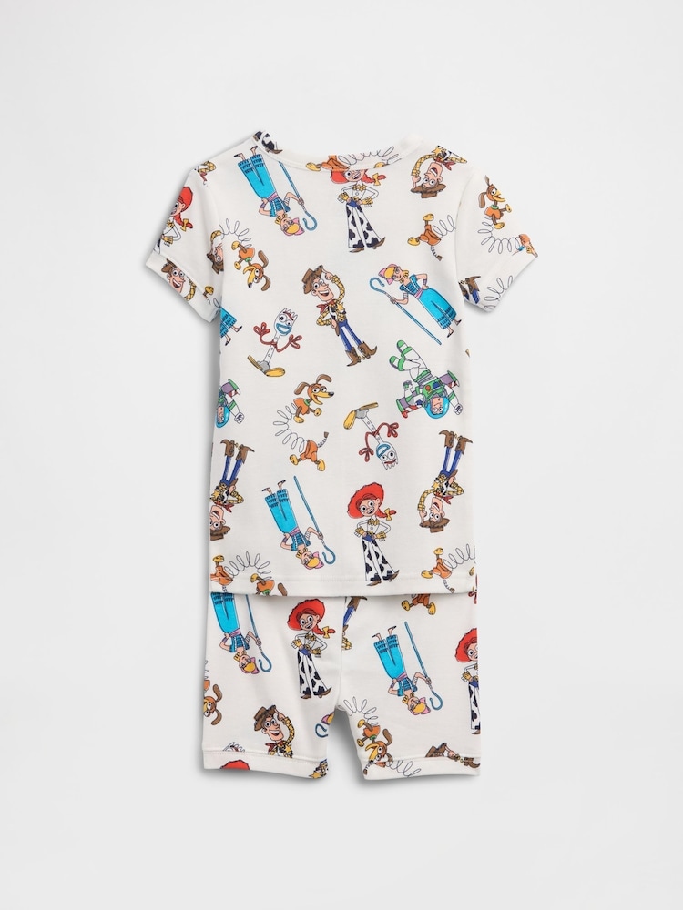 Gap White Disney Toy Story Cotton Pyjamas Set (6mths-5yrs) - Image 2 of 3