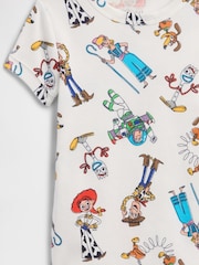 Gap White Disney Toy Story Cotton Pyjamas Set (6mths-5yrs) - Image 3 of 3