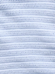 Gap Blue Crochet Stripe Outfit Set (0-24mths) - Image 3 of 3