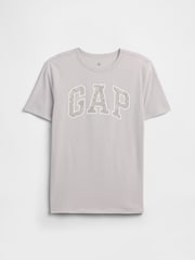 Gap Grey Pixel Graphic Short Sleeve T-Shirt (4-13yrs) - Image 1 of 3