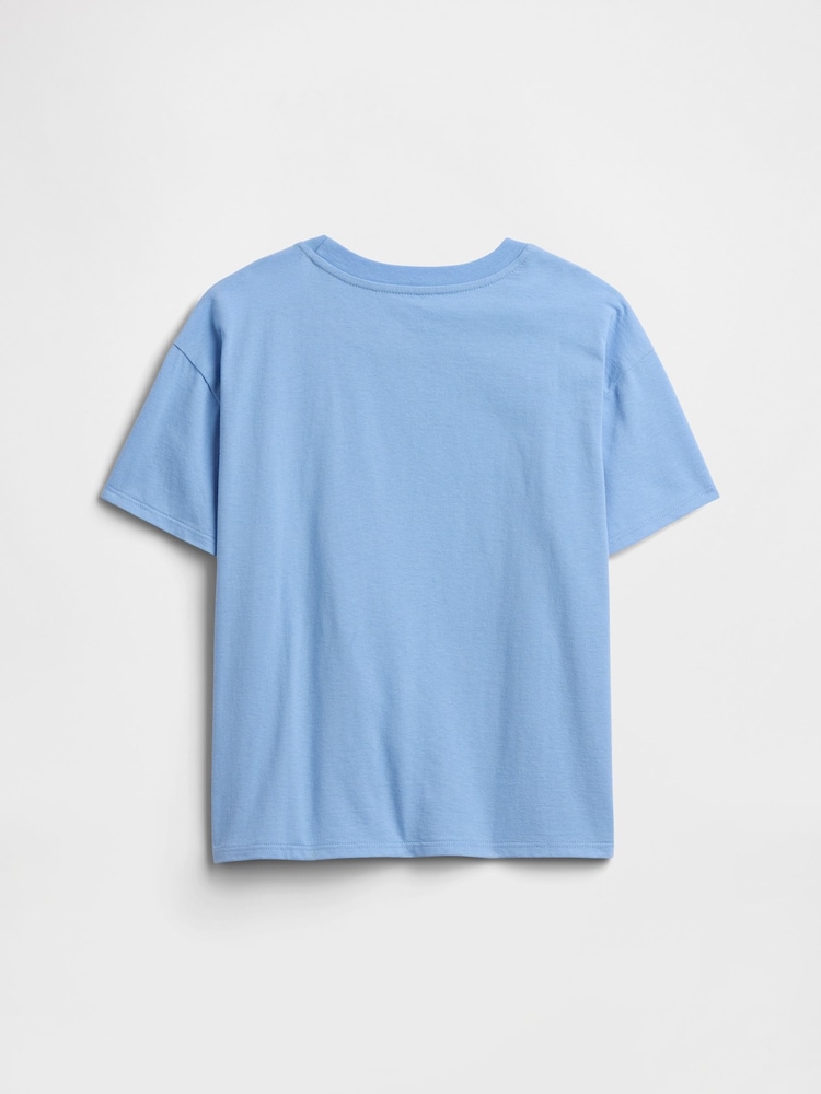 Gap Blue My Melody Oversized Graphic Short Sleeve T-Shirt (4-13yrs) - Image 2 of 3 Gap Blue My Melody Oversized Graphic Short Sleeve T-Shirt (4-13yrs) - Image 2 of 3