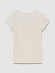 Cremefarvet - Gap Kids Graphic T-Shirt (4-13yrs) - Billede 2 af 3