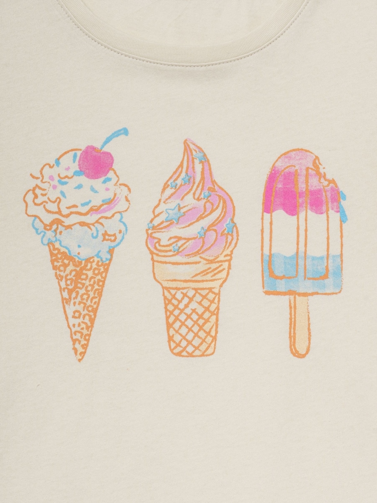 Cremefarvet - Gap Kids Graphic T-Shirt (4-13yrs) - Billede 3 af 3 Cremefarvet - Gap Kids Graphic T-Shirt (4-13yrs) - Billede 3 af 3