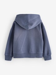 Gap Washed Navy VintageSoft Relaxed Logo Hoodie (4-13yrs) - Image 2 of 5