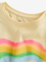 Gap Yellow Graphic Short Sleeve T-Shirt (4-13yrs) - Image 3 of 4