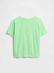Gap Green Oversized Graphic T-Shirt (4-13yrs) - Image 2 of 3