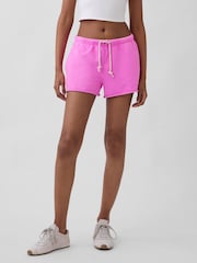 Gap Pink 3.5 inch VintageSoft French Terry Relaxed Sweat Shorts - Image 1 of 5