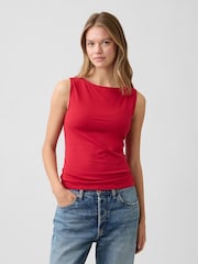 Gap Red Boatneck Vest - Image 1 of 5